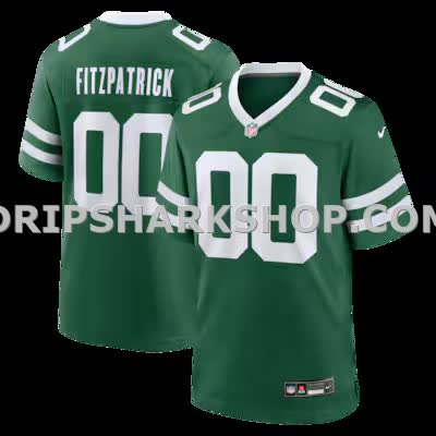 Mens Nike Minkah Fitzpatrick Legacy Green New York Jets Game Jersey