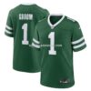 Mens Nike Number 1 Groom Legacy Green New York Jets Game Jersey