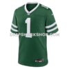 Mens Nike Number 1 Groom Legacy Green New York Jets Game Jersey