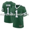 Mens Nike Number 1 Groom Legacy Green New York Jets Game Jersey