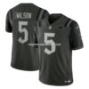 Mens Nike Garrett Wilson Gotham Green New York Jets 2025 Rivalries Collection Limited Jersey