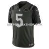 Mens Nike Garrett Wilson Gotham Green New York Jets 2025 Rivalries Collection Limited Jersey
