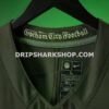 Mens Nike Garrett Wilson Gotham Green New York Jets 2025 Rivalries Collection Limited Jersey