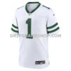 Mens Nike Ahmad Sauce Gardner Legacy White New York Jets Game Jersey