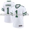 Mens Nike Ahmad Sauce Gardner Legacy White New York Jets Game Jersey