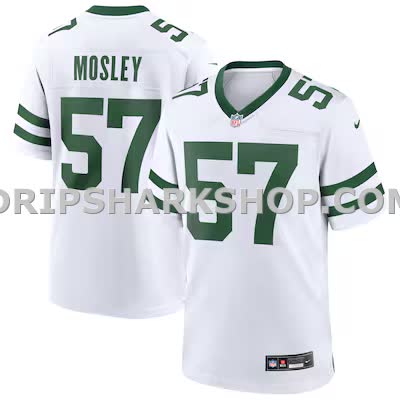 Mens Nike Cj Mosley Legacy White New York Jets Game Jersey