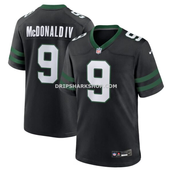 Mens Nike Will Mcdonald Iv Legacy Black New York Jets Alternate Game Jersey