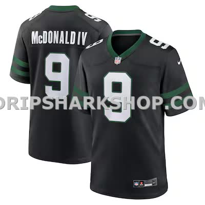 Mens Nike Will Mcdonald Iv Legacy Black New York Jets Alternate Game Jersey