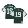 Mens Mitchell And Ness Keyshawn Johnson Green New York Jets Legacy Replica Jersey