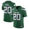 Mens Nike Breece Hall Gotham Green New York Jets Vapor Untouchable Limited Jersey