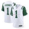 Mens Nike Ahmad Sauce Gardner White New York Jets Classic Alternate Game Jersey