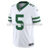 Mens Nike Garrett Wilson Legacy White New York Jets Vapor Fuse Limited Jersey