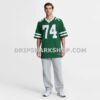 Mens Nike Olu Fashanu Gotham Green New York Jets Player Game Jersey
