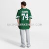 Mens Nike Olu Fashanu Gotham Green New York Jets Player Game Jersey