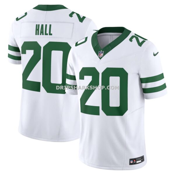 NFL253678G12-398c4d Mens Nike Breece Hall Legacy White New York Jets Vapor Fuse Limited Jersey