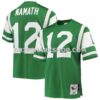 Mens Mitchell And Ness Joe Namath Green New York Jets 1968 Authentic Throwback Retired Player Jersey Pi3615000