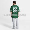 Mens Nike Quincy Williams Legacy Green New York Jets Game Player Jersey
