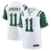 Mens Nike Jermaine Johnson Ii White New York Jets Classic Alternate Game Jersey
