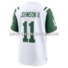Mens Nike Jermaine Johnson Ii White New York Jets Classic Alternate Game Jersey
