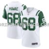NFL254417M01-9dffe9 Mens Nike Kevin Mawae White New York Jets Retired Player Alternate Game Jersey
