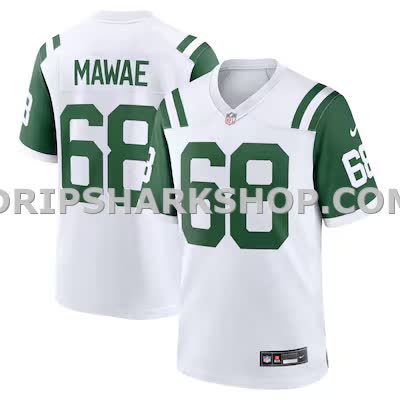 Mens Nike Kevin Mawae White New York Jets Retired Player Alternate Game Jersey