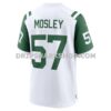 NFL254514G06-62661a Mens Nike Cj Mosley White New York Jets Classic Alternate Game Jersey