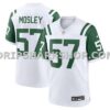 NFL254514M01-70b801 Mens Nike Cj Mosley White New York Jets Classic Alternate Game Jersey