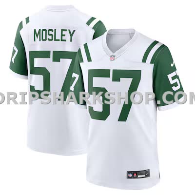 Mens Nike Cj Mosley White New York Jets Classic Alternate Game Jersey