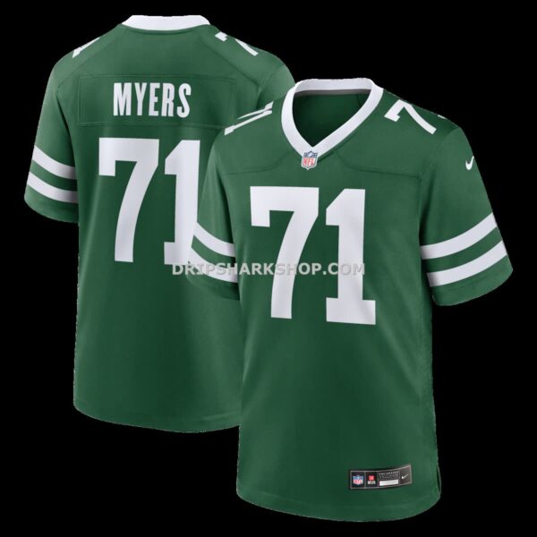 NFL2549b6G04-fda0c0 Mens Nike Josh Myers Legacy Green New York Jets Team Game Jersey