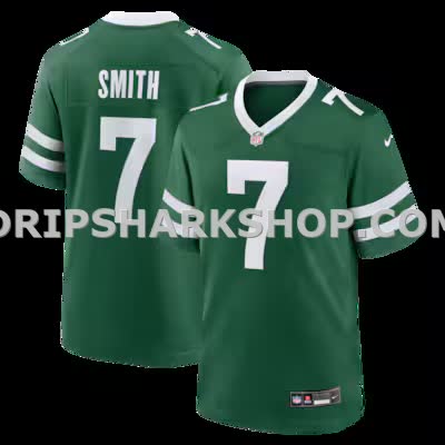Mens Nike Geno Smith Legacy Green New York Jets Game Jersey