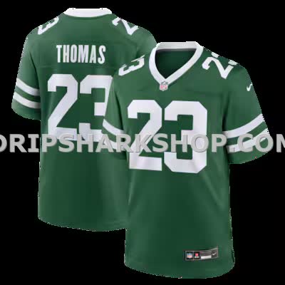 Mens Nike Azareyeh Thomas Legacy Green New York Jets Team Game Jersey