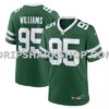 NFL255387M01-542cf7 Mens Nike Quinnen Williams Legacy Green New York Jets Game Jersey