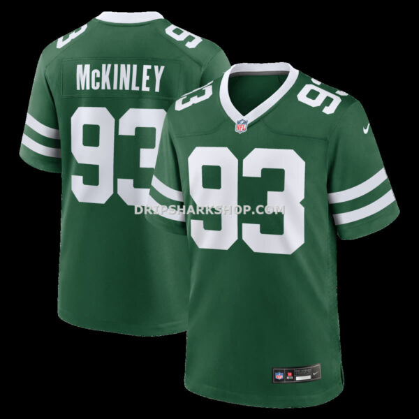 Mens Nike Takk Mckinley Legacy Green New York Jets Team Game Jersey