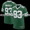 Mens Nike Takk Mckinley Legacy Green New York Jets Team Game Jersey