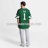 NFL2563a1G11-0661a9 Mens Nike Legacy Green New York Jets Number 1 Dad Game Jersey