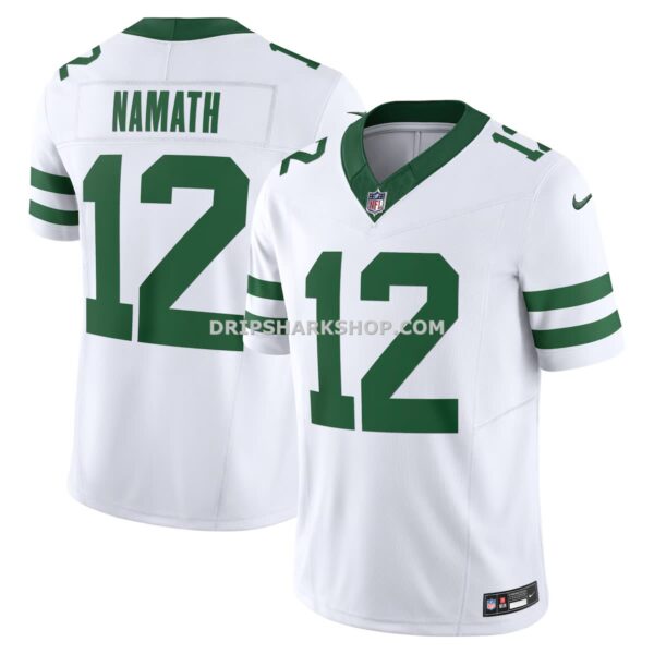 NFL256608G04-1f2ffc Mens Nike Joe Namath Legacy White New York Jets Vapor Fuse Limited Jersey