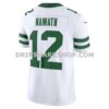 NFL256608G06-640469 Mens Nike Joe Namath Legacy White New York Jets Vapor Fuse Limited Jersey