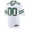 Mens Nike Legacy White New York Jets Custom Game Jersey