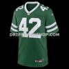 Mens Nike Thomas Hennessy Legacy Green New York Jets Team Game Jersey