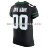 NFL25812dG06-fcbdee Mens Nike Legacy Black New York Jets Alternate Vapor Fuse Elite Custom Jersey
