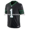 Mens Nike Ahmad Sauce Gardner Legacy Black New York Jets Alternate Vapor Fuse Limited Jersey