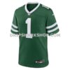 Mens Nike Ahmad Sauce Gardner Legacy Green New York Jets Game Jersey