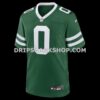 Mens Nike Braelon Allen Legacy Green New York Jets Game Jersey