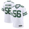 NFL258f84G04-4daf83 Mens Nike Quincy Williams Legacy White New York Jets Game Jersey