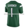 Mens Nike Ahmad Sauce Gardner Green New York Jets Vapor Limited Jersey Pi4916000