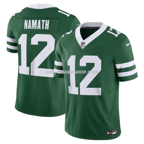 Mens Nike Joe Namath Legacy Green New York Jets Vapor Fuse Limited Jersey