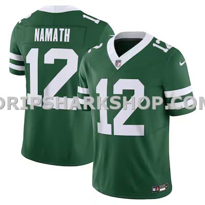 Mens Nike Joe Namath Legacy Green New York Jets Vapor Fuse Limited Jersey