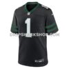 Mens Nike Ahmad Sauce Gardner Legacy Black New York Jets Alternate Game Jersey