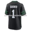 Mens Nike Ahmad Sauce Gardner Legacy Black New York Jets Alternate Game Jersey