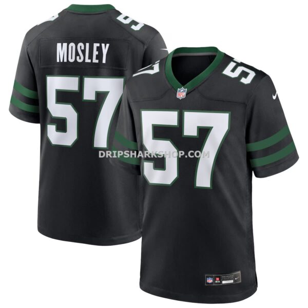 NFL25a216G04-e3a149 Mens Nike Cj Mosley Legacy Black New York Jets Alternate Game Jersey